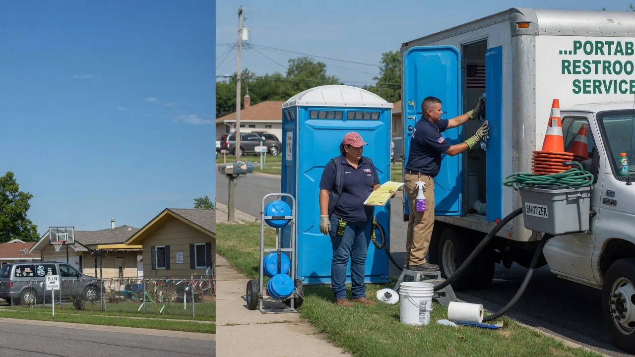 Portable Toilet Rental in Mclouth, KS near me